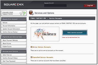 One time password square enix account management system